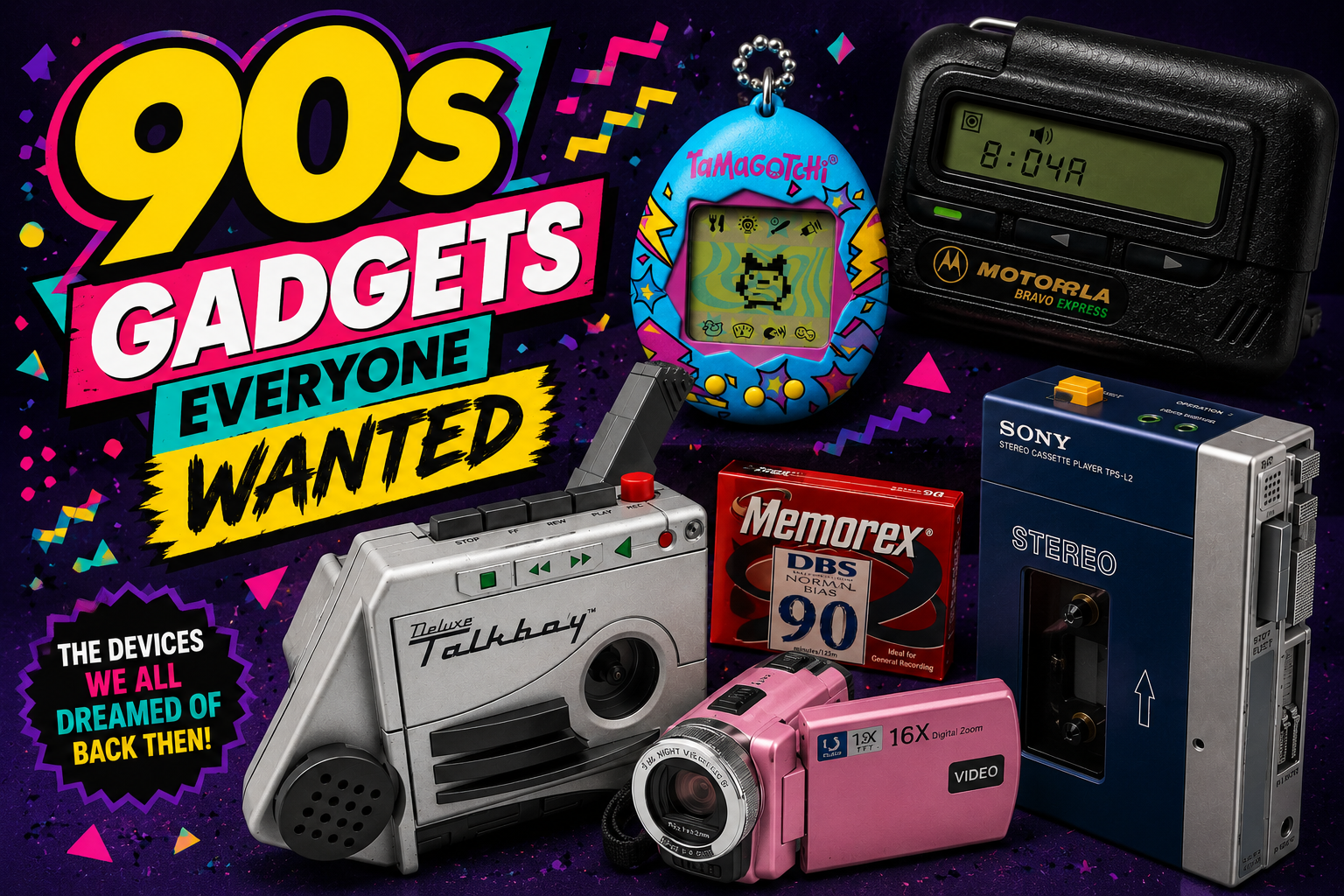 10 '90s Gadgets Everyone Wanted Until They Disappeared