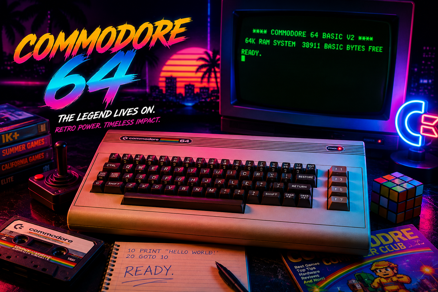 Commodore 64 Ultimate Review: The Legend Lives On