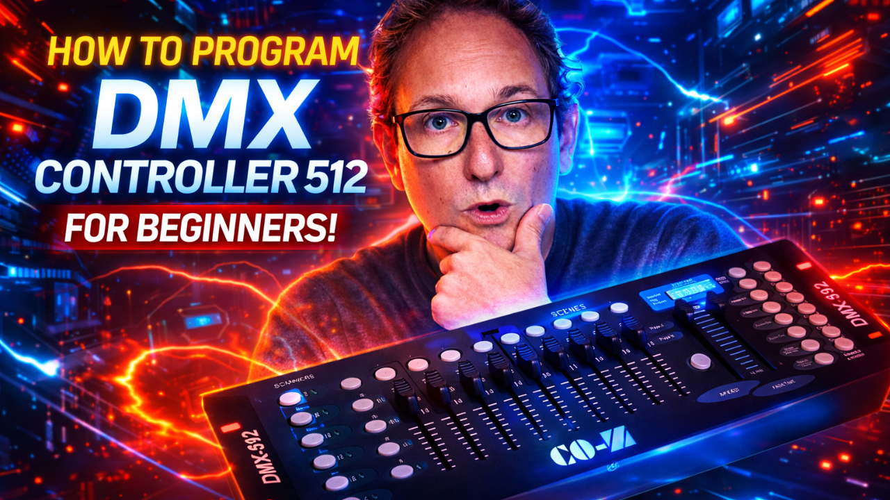 DMX 512 controller guide artwork