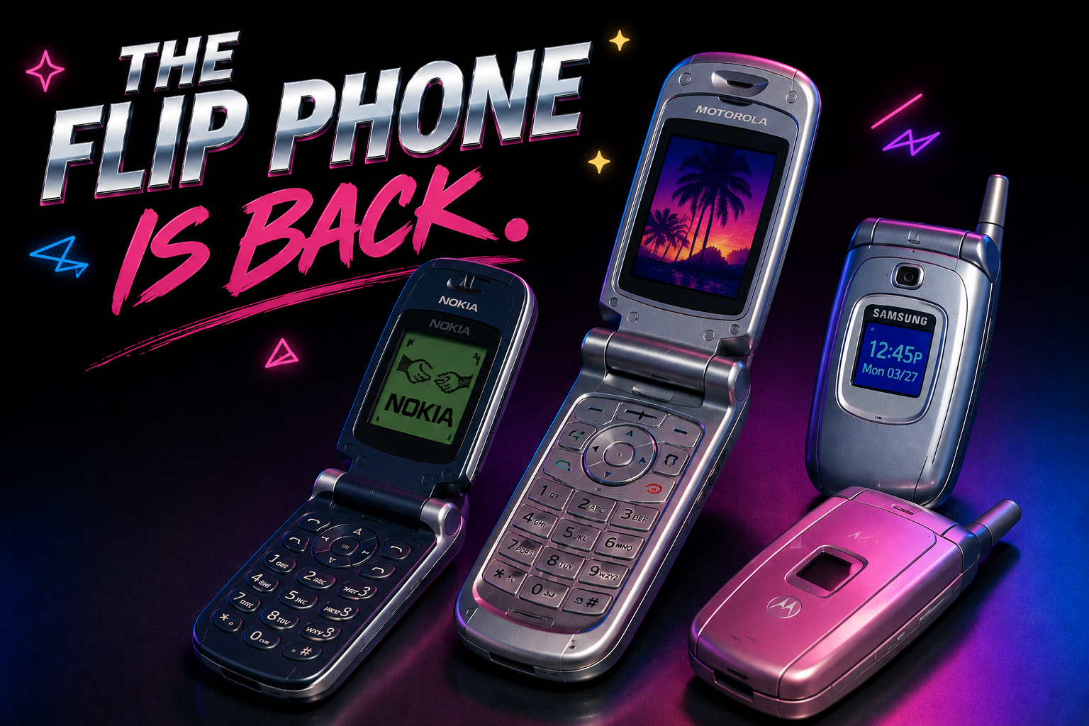 The Flip Phone Is Back and Gen Z Gets It
