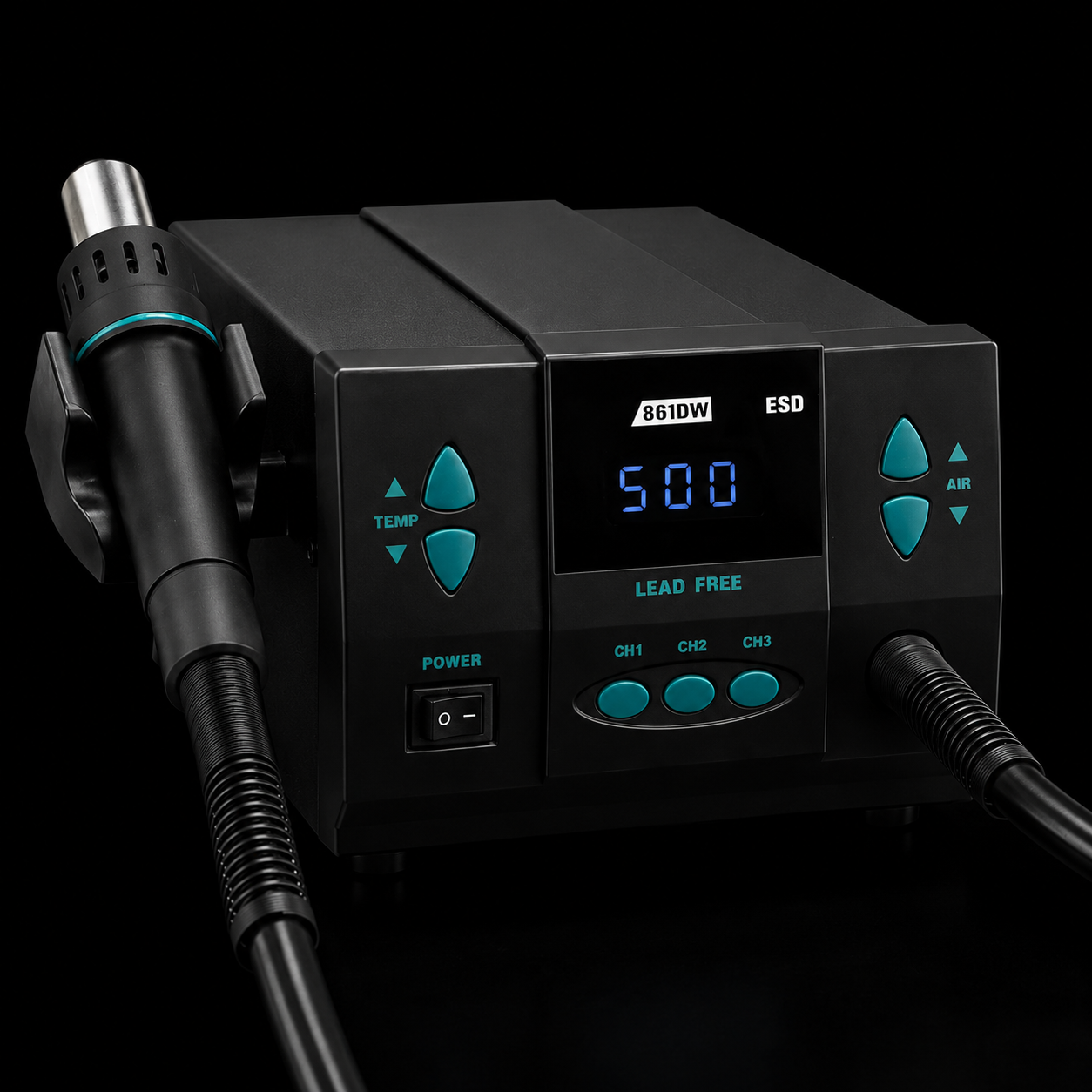 Quick 861DW hot air rework station product photo