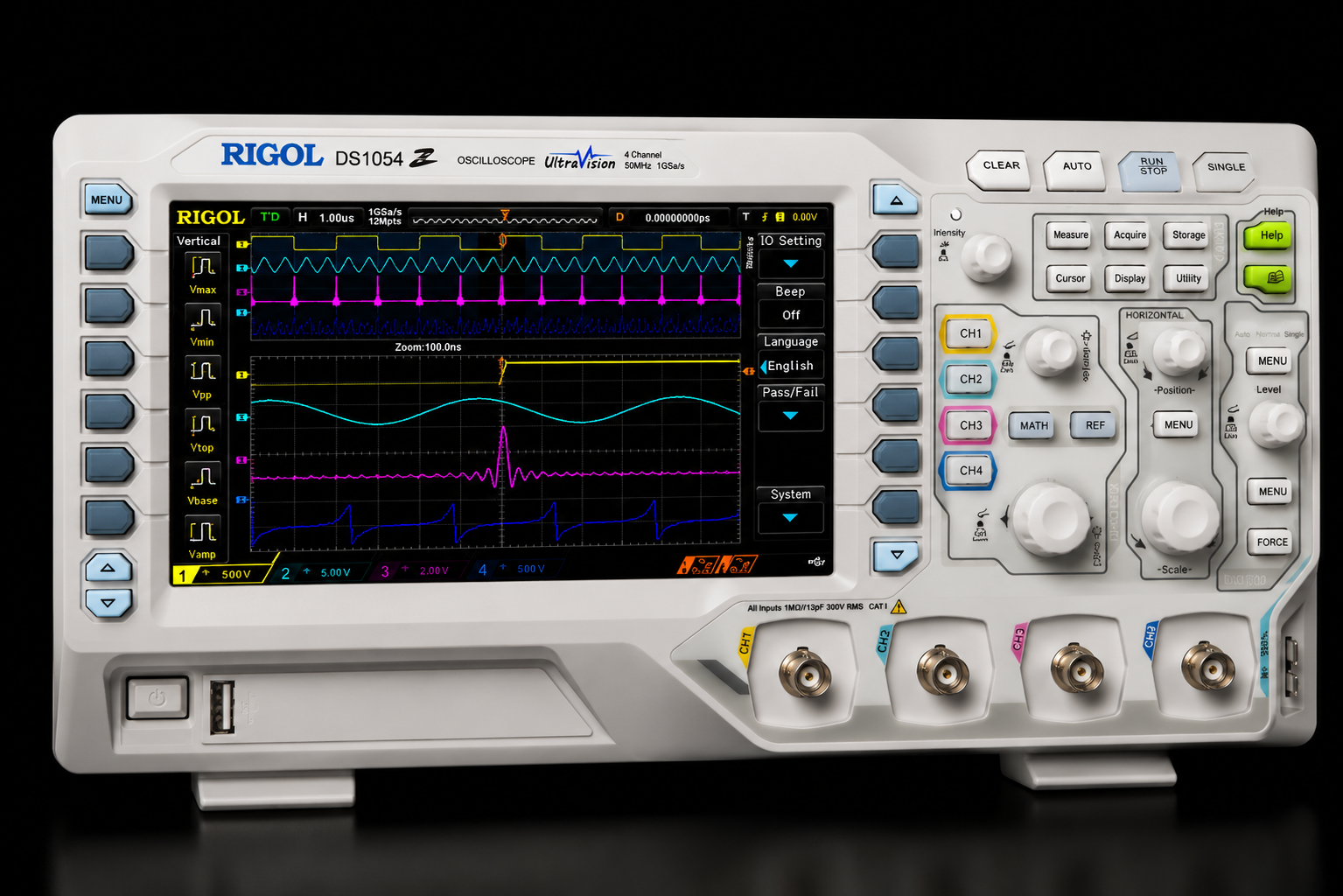 Rigol DS1054Z oscilloscope product photo