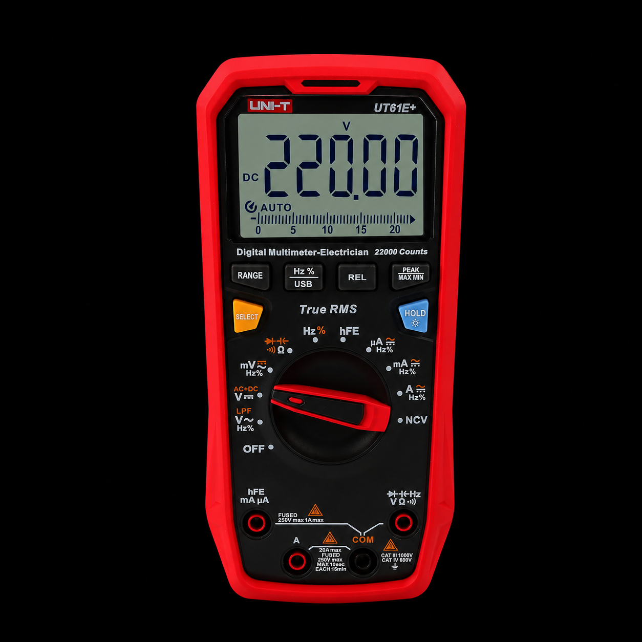 UNI-T UT61E+ digital multimeter product photo