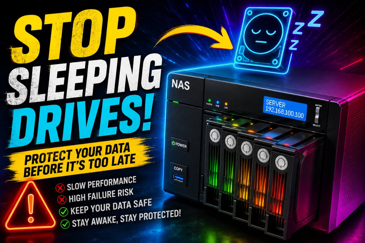 Stop Putting Your NAS Drives to Sleep