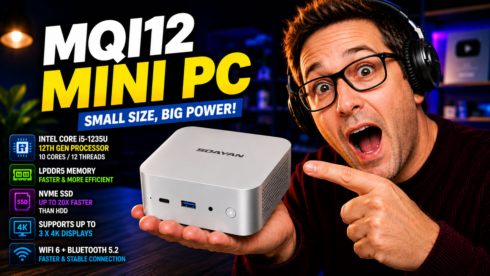 SOAYAN MQi12 Mini PC Review: Can It Replace Your Old Desktop?