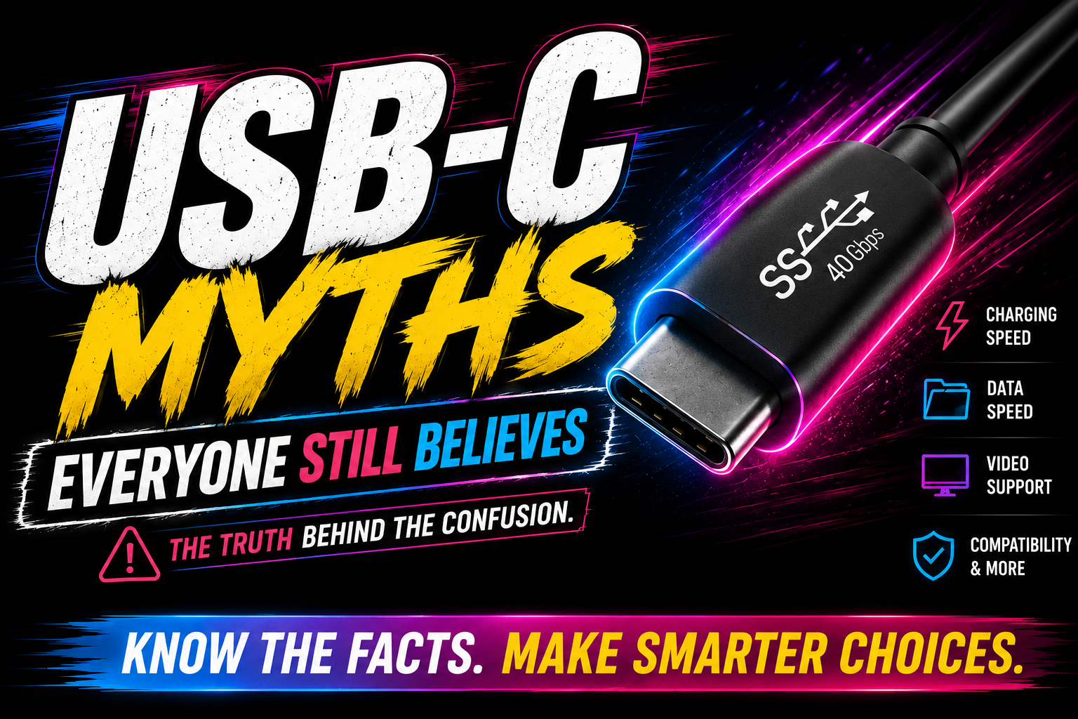 USB-C Myths Everyone Still Believes